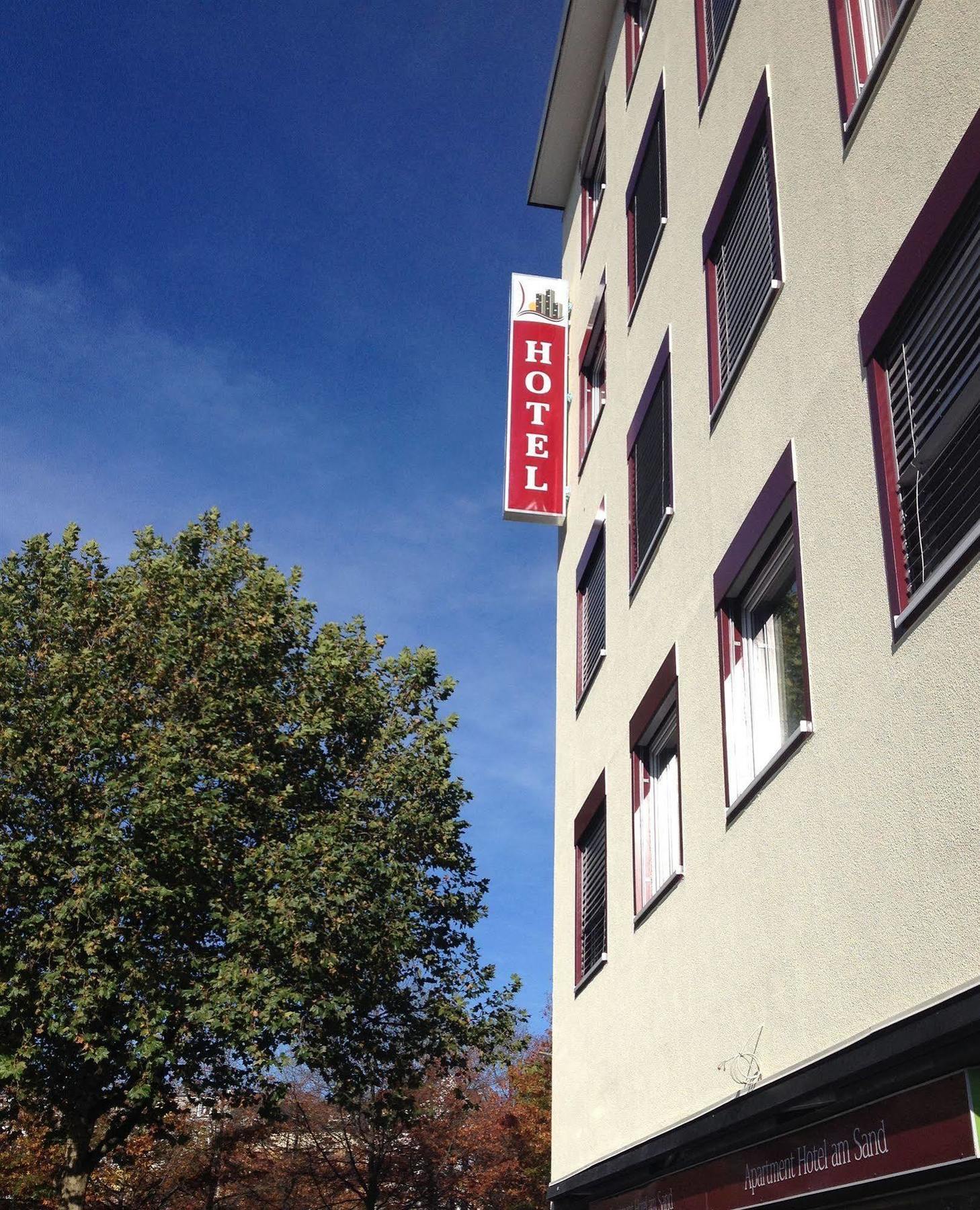 Apartment Hotel Am Sand Hamburgo Exterior foto